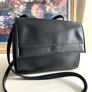 Nine West Elegant Black Shoulder & Crossbody Bag